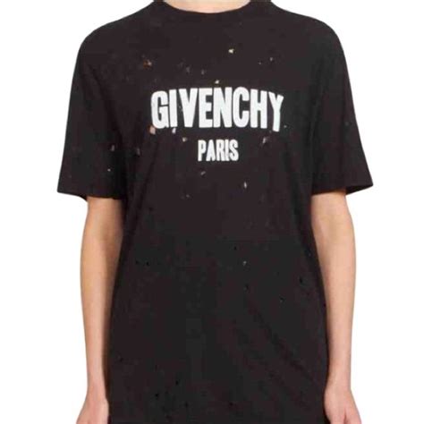 givenchy price t shirt|givenchy t shirt with holes.